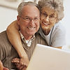 Happy Elderly Couple.