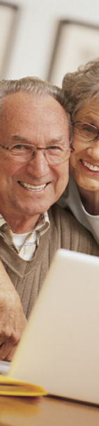 Happy Elderly Couple.