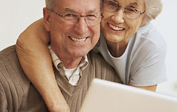 Happy Elderly Couple.