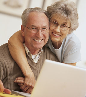 Senior Couple Smiling