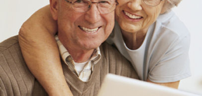Happy Elderly Couple.