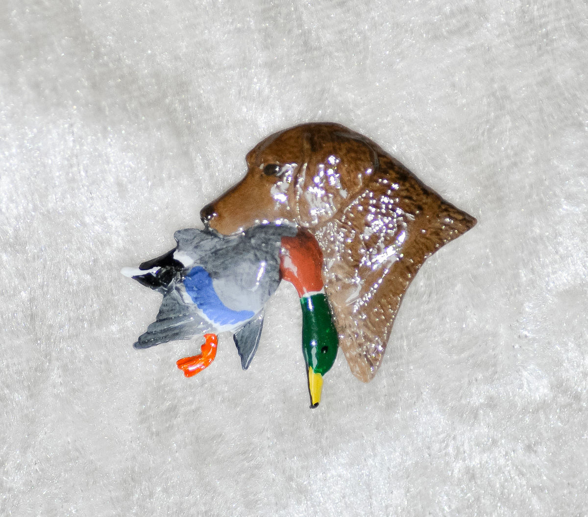 Hand Painted Pewter Pin 05