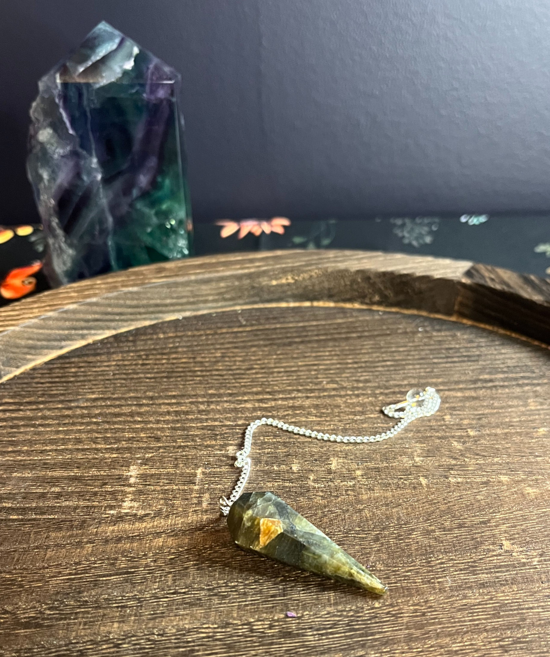 Labradorite Pendulum