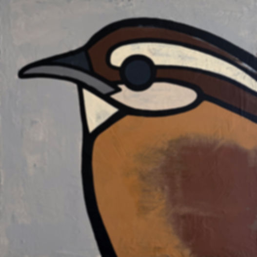 Wren   •      24" x 24"