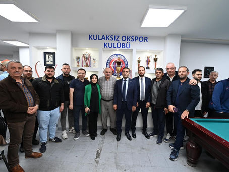 Beyoğlu Belediye Başkanı İnan Güney’den Kulübümüze Ziyaret