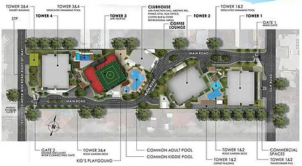 enclave towers masterplan