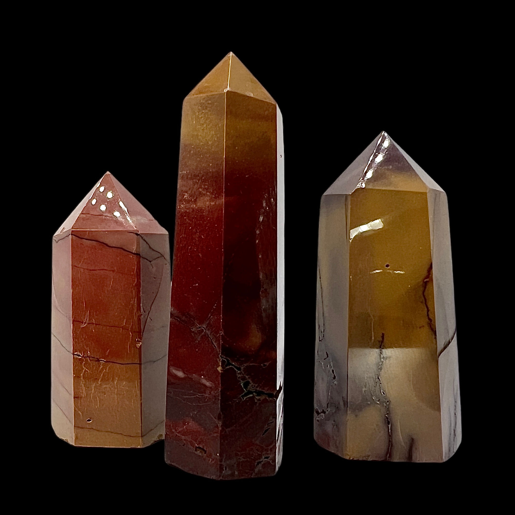 Mookaite Jasper Towers