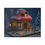 Thumbnail: Capwell Cottage – Winter Lights Edition (Canvas Print)