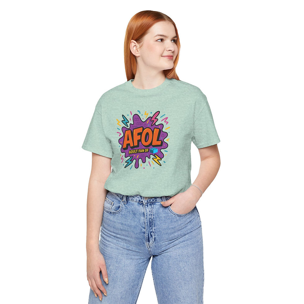 Thumbnail: AFOL – Adult Fan of Bricks T-Shirt Unisex Builder T-Shirt