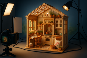 La Cuisine de Verre: A French Country Conservatory Kitchen in Miniature