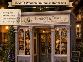 miniature retail shop ideas from an unfinished kit 1:12 scale
