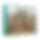 Thumbnail: Fantasy Hungarian Art Nouveau Rooftop Miniature Diorama Canvas Print