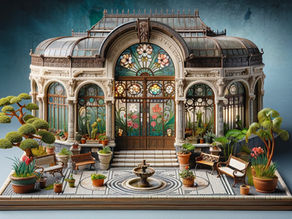 A Lush Miniature Legacy: The Hungarian Art Nouveau Conservatory