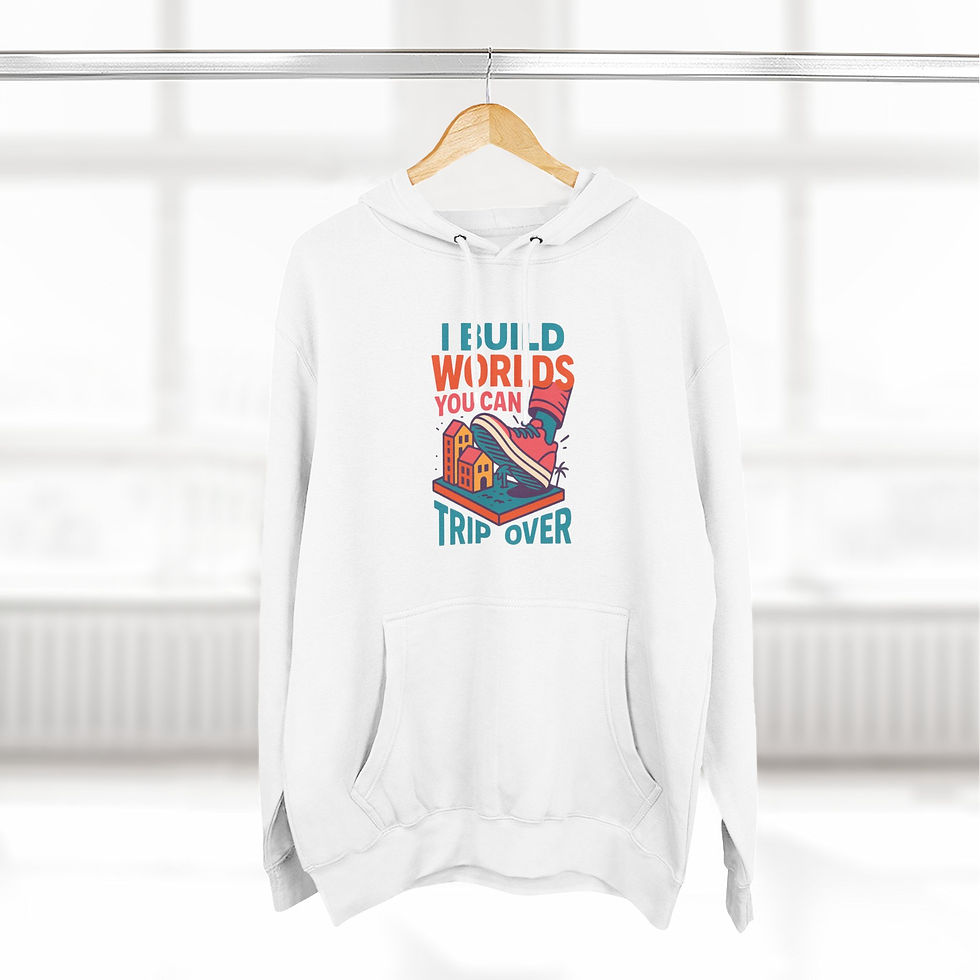 Thumbnail: Three-Panel Fleece Hoodie