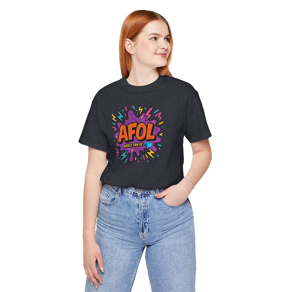 Thumbnail: AFOL – Adult Fan of Bricks T-Shirt Unisex Builder T-Shirt