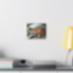 Thumbnail: Taiwan UFO Houses Inspired Miniature Modern Home Canvas Print