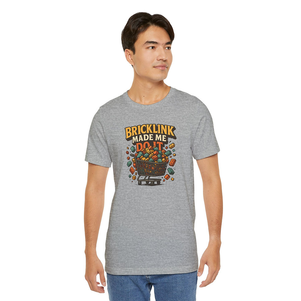 Thumbnail: “Bricklink Made Me Do It” Unisex Builder T-Shirt