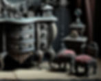 A Tim Burton-Inspired Dollhouse Dresser for Halloween