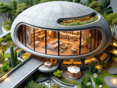 The Little Saucer That Came Home: A Taiwan UFO Houses Inspired Miniature Modern House