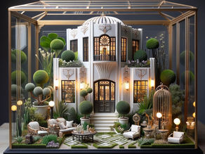 Art Deco Elegance in Miniature: A 1930s L.A. Dream Home Encased in Glass