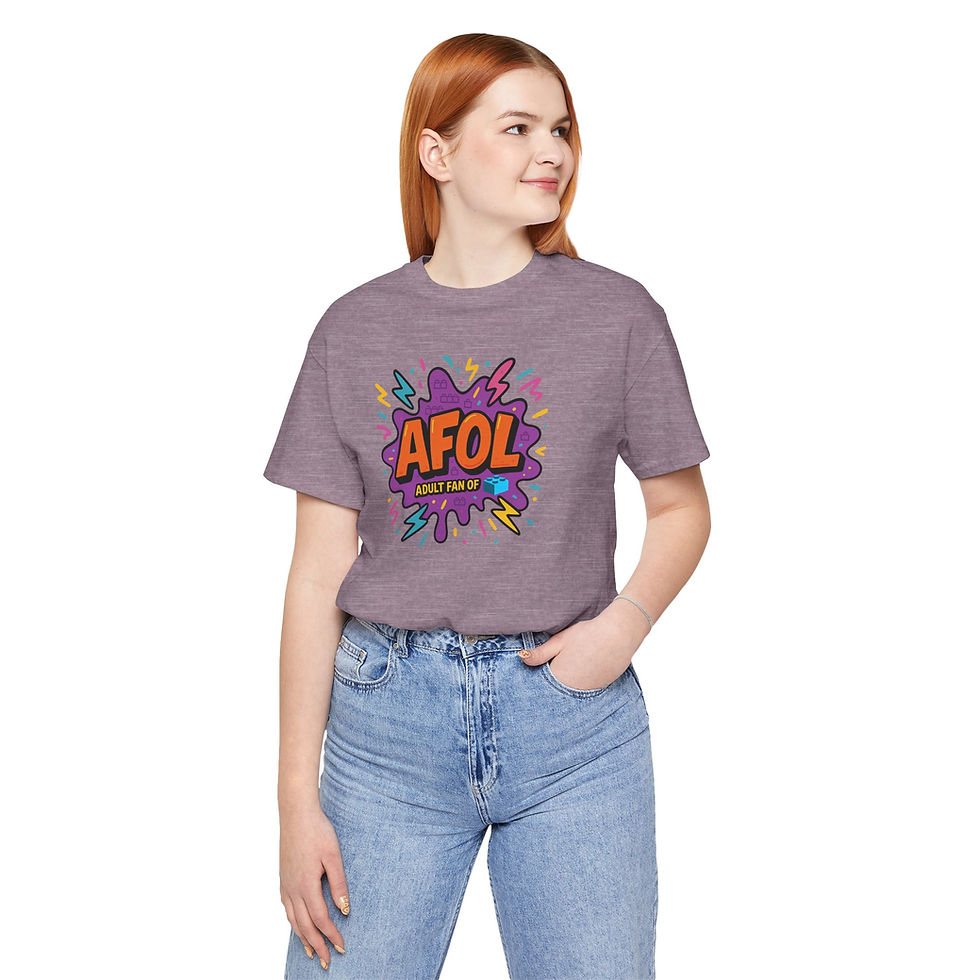 Thumbnail: AFOL – Adult Fan of Bricks T-Shirt Unisex Builder T-Shirt