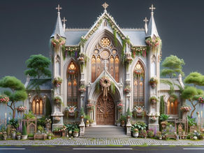 An Ethereal Union: The Enchanted Forest Fantasy Church