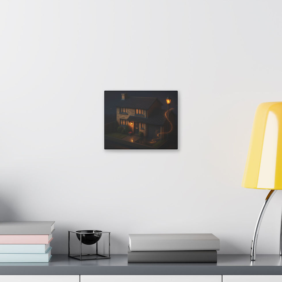 Thumbnail: Privet Drive, Pocket-Sized: A Harry Potter Miniature Canvas Print