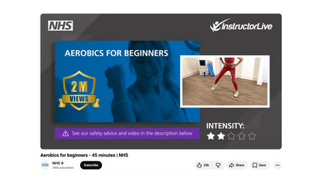 NHS Fitness Content Production