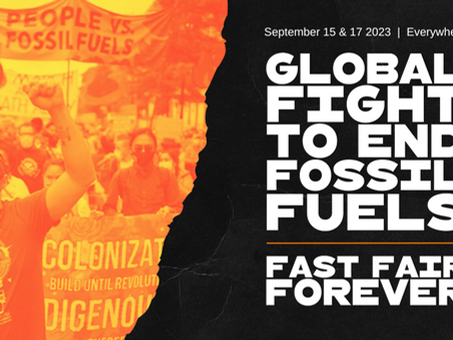 A Prayer for the Global Fight to End Fossil Fuels