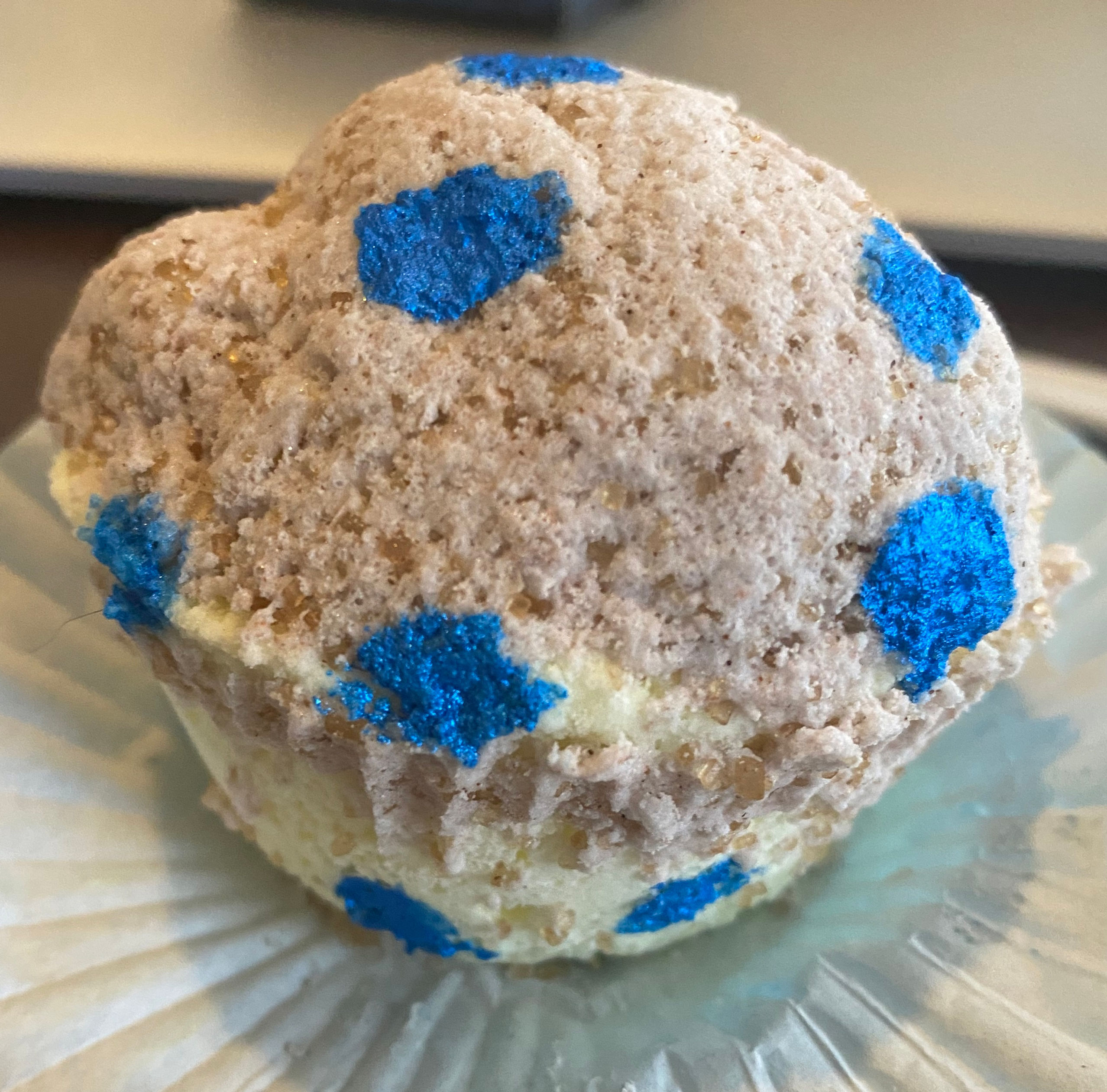 Blueberry Muffin Bath Bomb (Two Size Options Available)