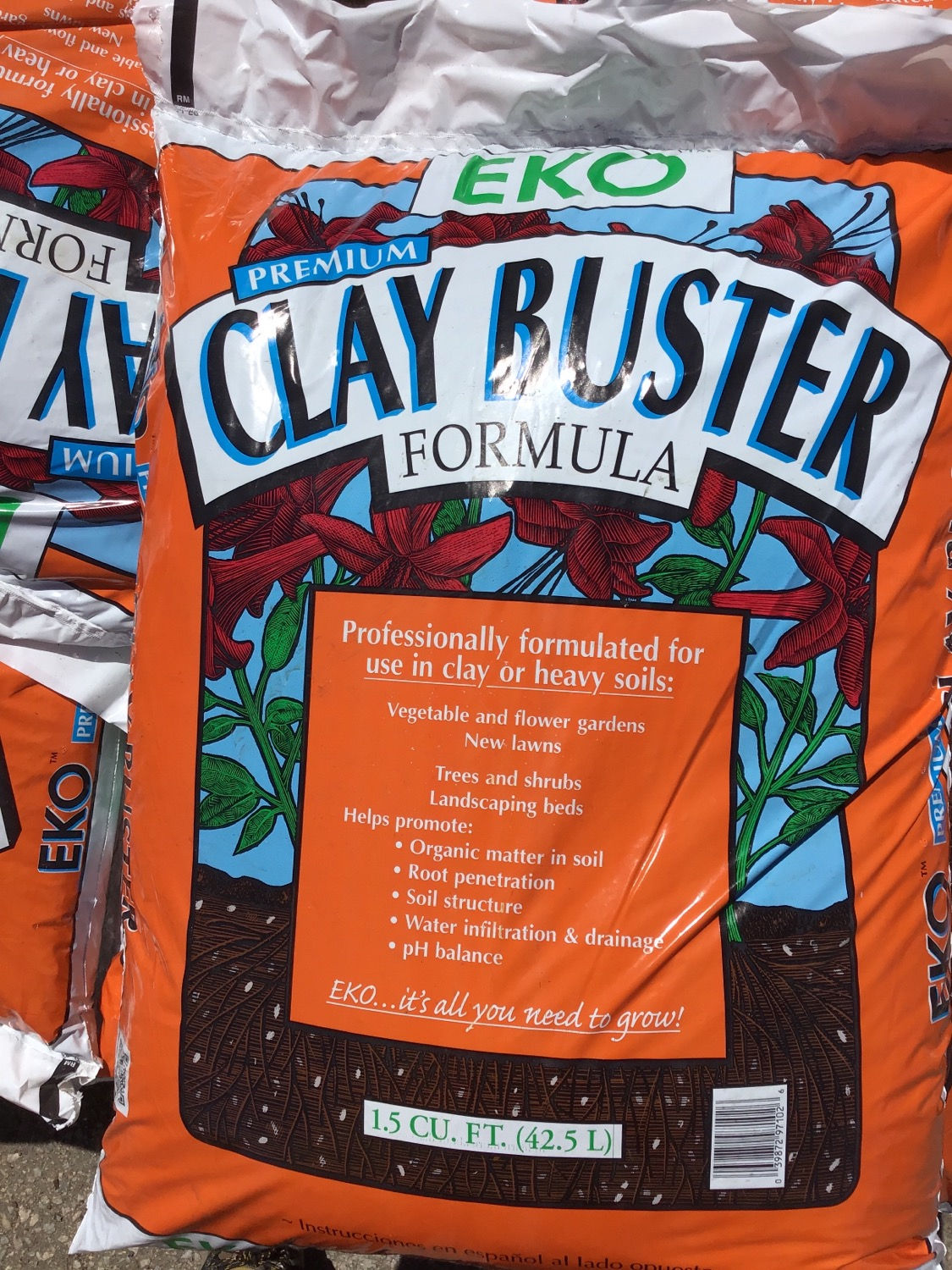 EKO Premium Clay Buster Formula 1.5 cubic feet