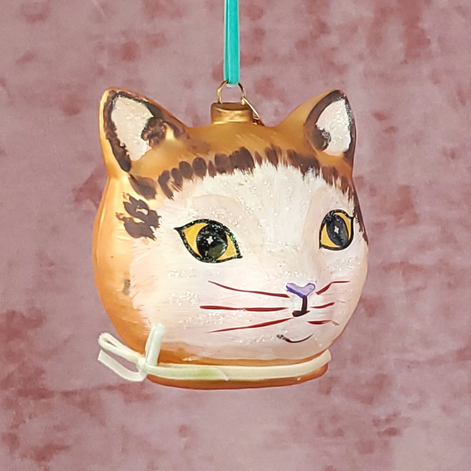 Cat by Nathalie Lete Golden Ornament