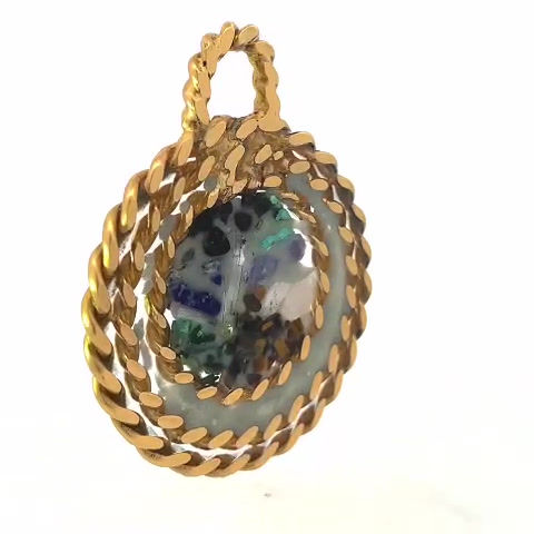 Thumbnail: ArchAngel Gabriel - Gold Pendant