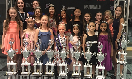 Toronto Dance Industry Inc. 2017 Luv 2 Dance National Title winners photo at the gala in Niagara Falls