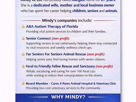 Mindy's Community Commitments