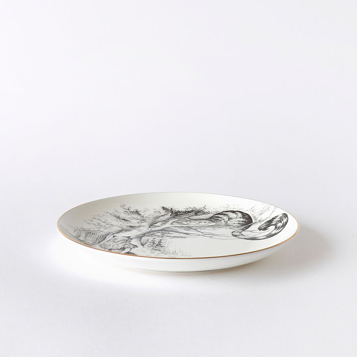 サムネイル： Small plate_Cheshire cat