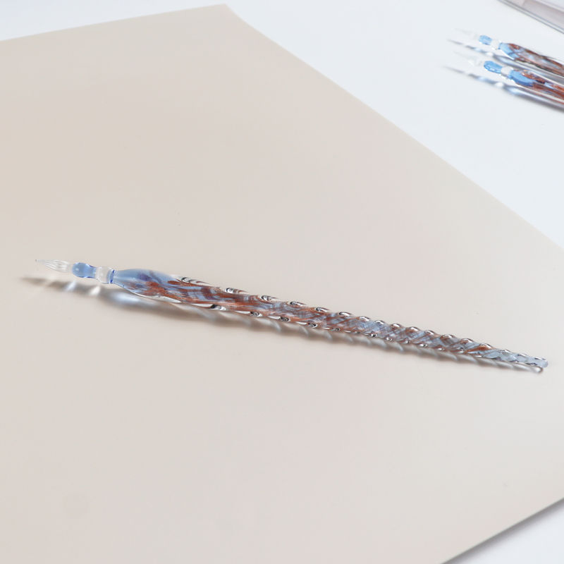 サムネイル： ガラスペン Avventurina_Light blue