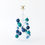 サムネイル： Glass ball Tree_18 balls（Blue）