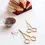 サムネイル： Silhouette Scissors Gold handle_small
