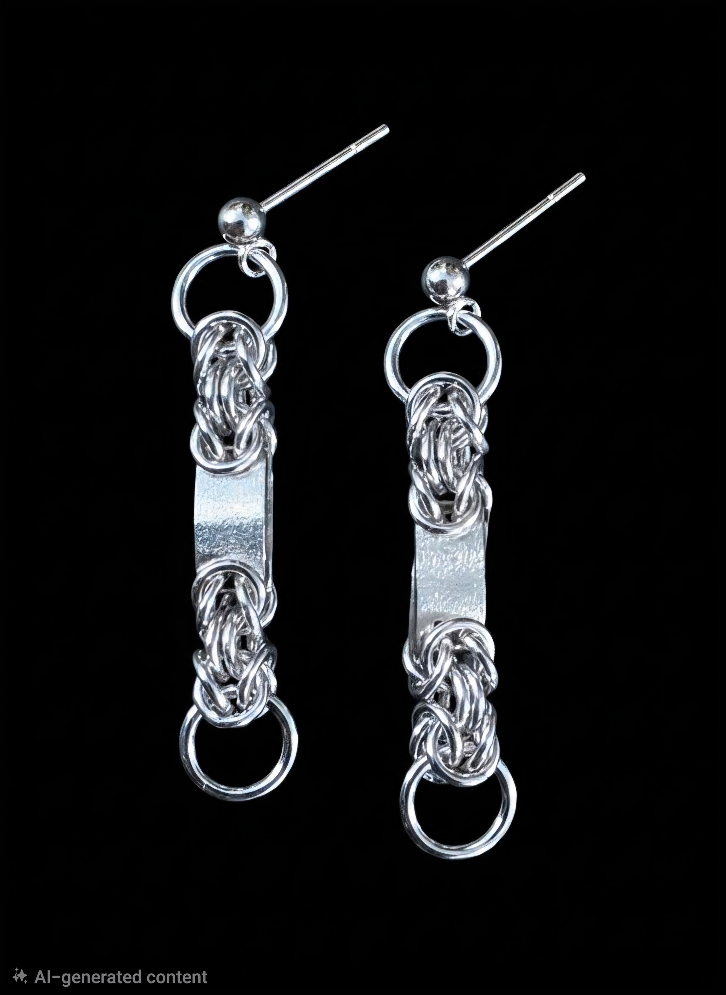 Byzantine Connector Earrings