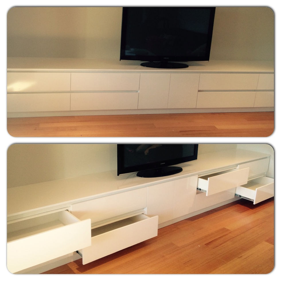 TV/Entertainment Unit (Gloss White)