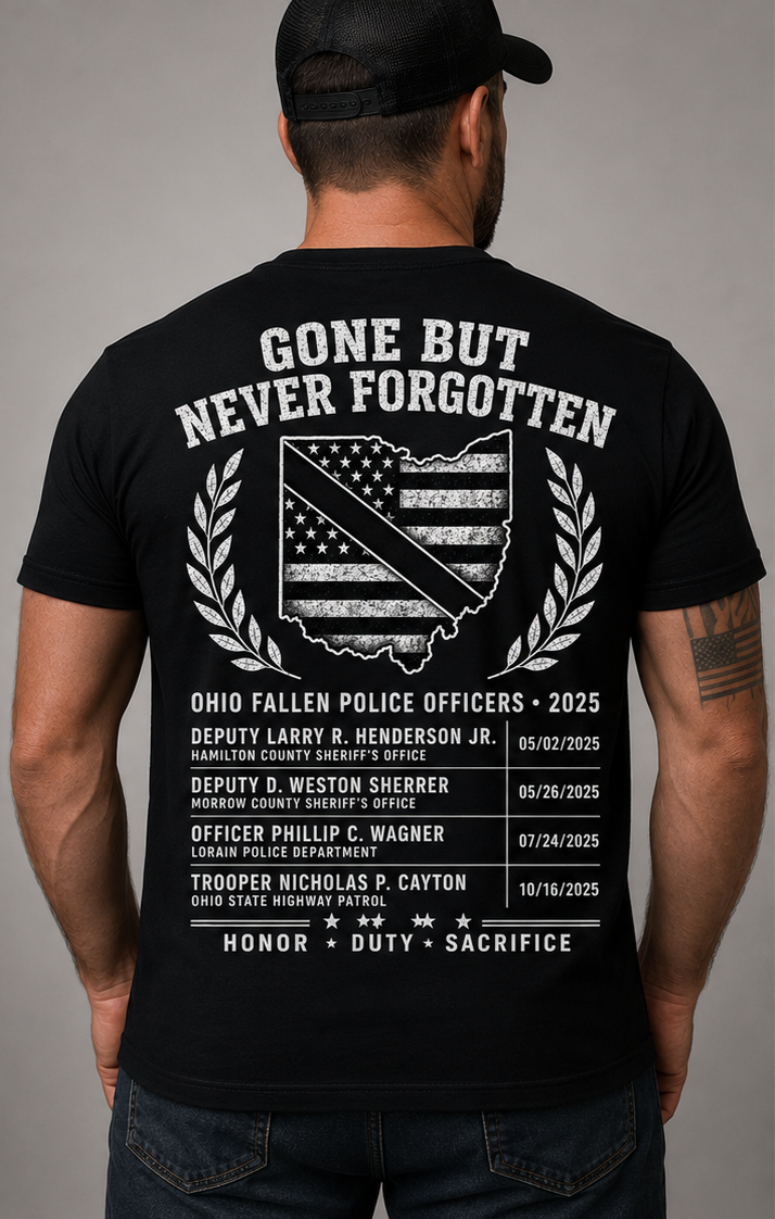 OHIO FALLEN OFFICERS 2025 TEE