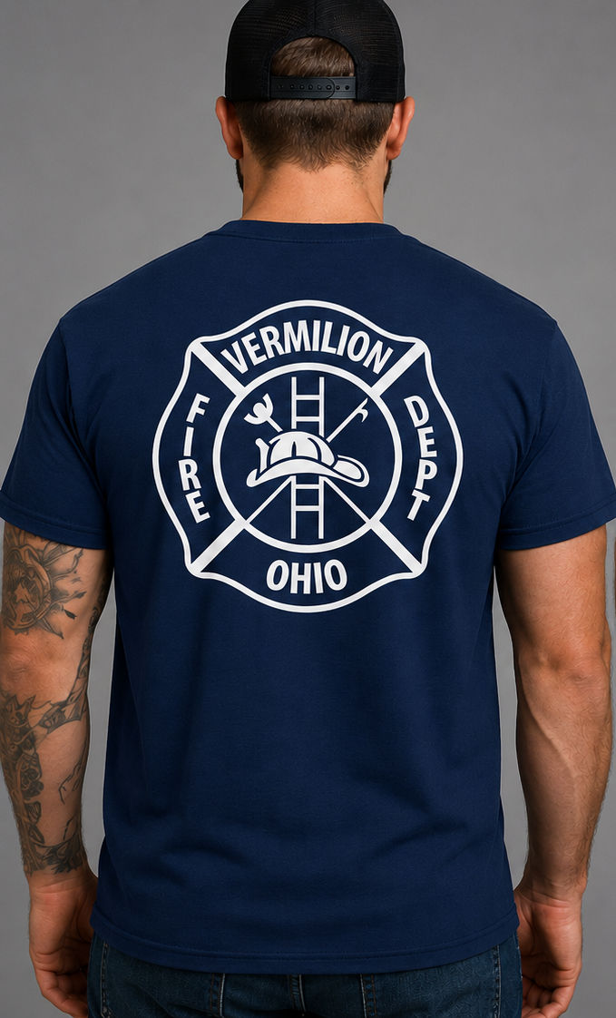 VERMILION FIRE TEE