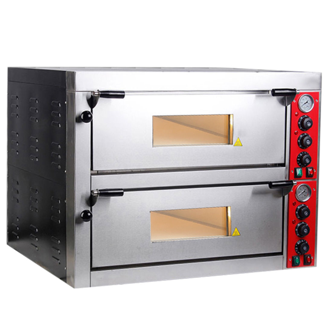 Four à pizza à double chambre