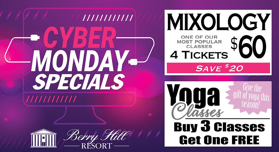 Yoga - Cyber Monday Special