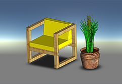 Poltrona Cubo