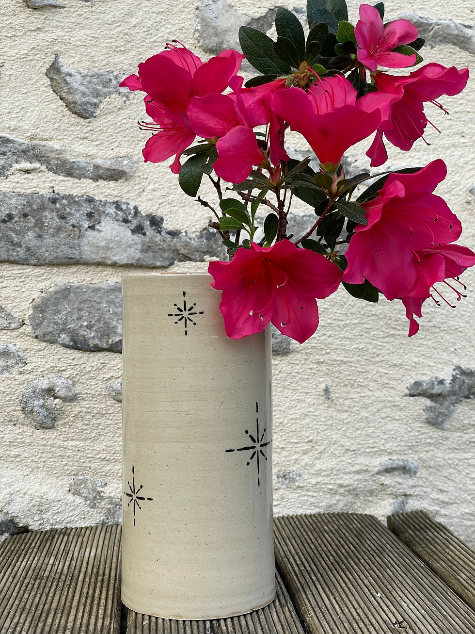 Miniature : Vase étoiles