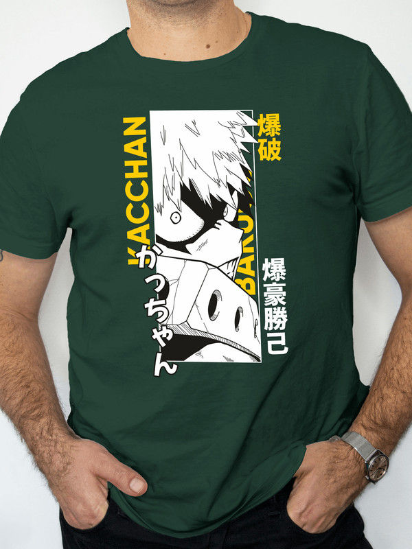 Boku no Hero - Katsuki Bakugo Cotton T-Shirt TS155