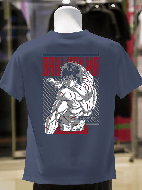 Thumbnail: Baki - Baki Hanma Cotton T-Shirt