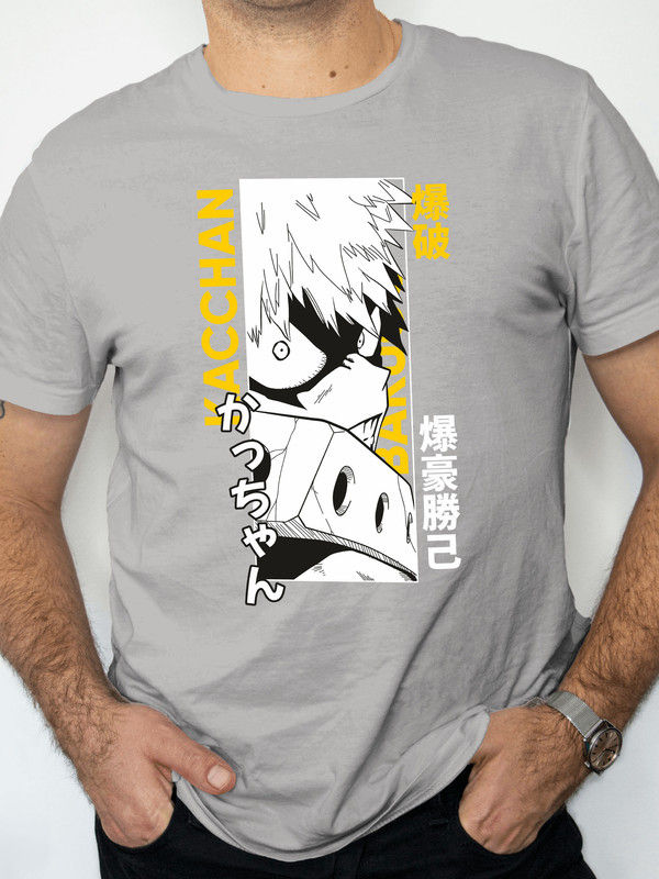 Thumbnail: Boku no Hero - Katsuki Bakugo Cotton T-Shirt TS155